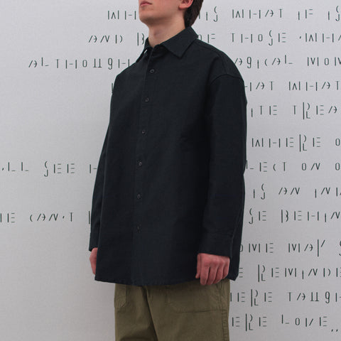 Casey/Casey Volumer Shirt Faille Black
