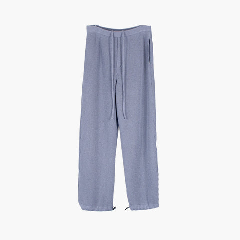 The Inoue Brothers Baby Alpaca Milano Pants Melange Blue