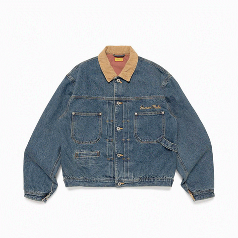 Human Made Corduroy Collar Denim Jacket