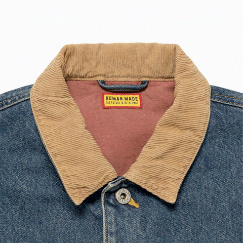 Human Made Corduroy Collar Denim Jacket