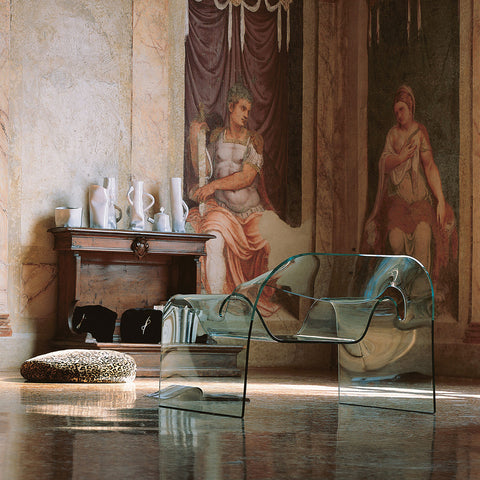 Mozaik Fiam Ghost Glass ArmChair