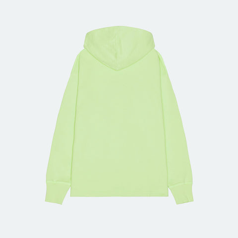 Acne Studios Franklin H Stamp Hoodie Fluo Green