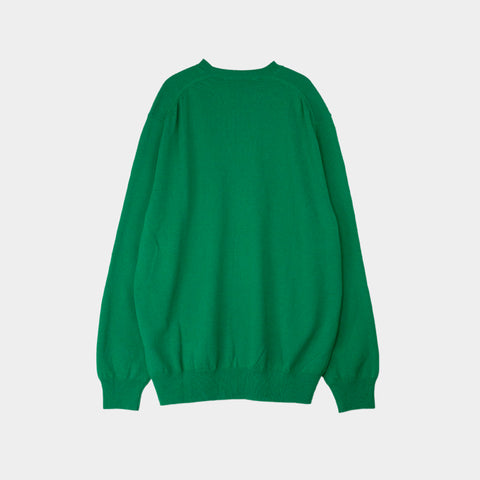 Comme des Garçons SHIRT Oversized Knit Sweater Green