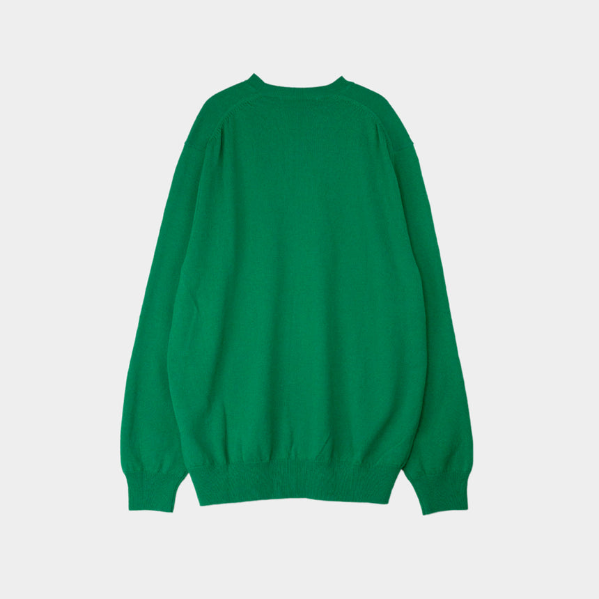 Comme des Garçons SHIRT Oversized Knit Sweater Green