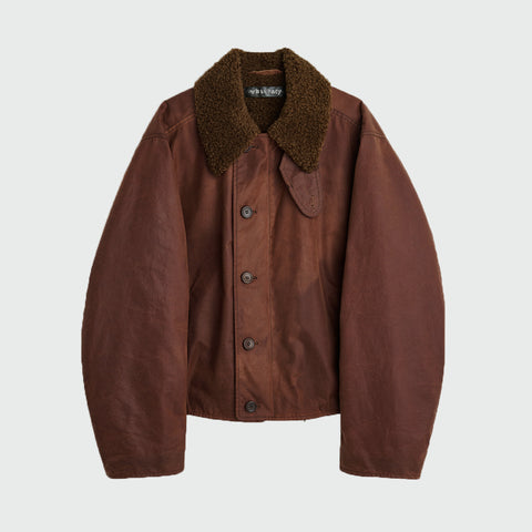 Our Legacy Grizzly Jacket Oxblood Everwax