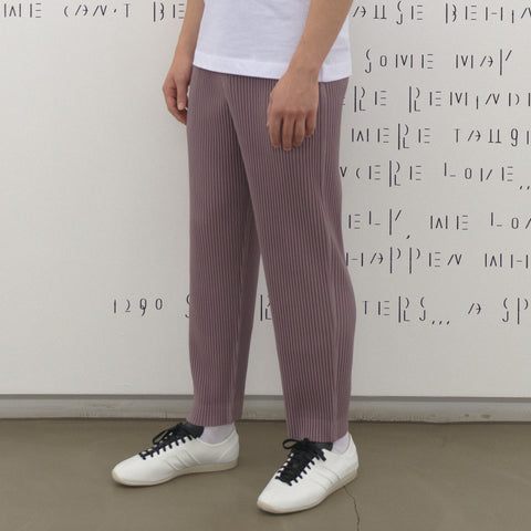 Homme Plissé Issey Miyake Color Pleats Trousers Seaside Purple