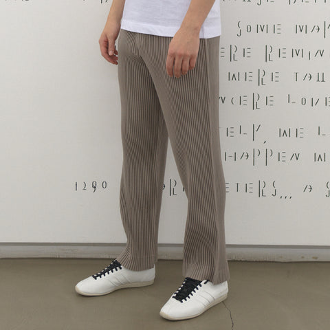 Homme Plissé Issey Miyake Kersey Pleats Trousers Gray