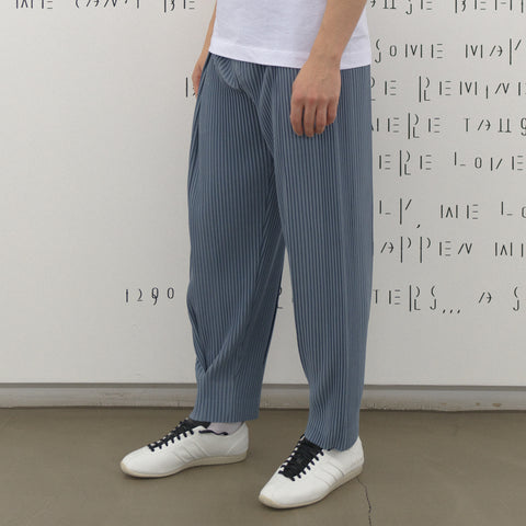 Homme Plissé Issey Miyake Tailored Pleats 1 Trousers Slate Blue