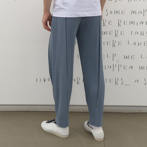 Homme Plissé Issey Miyake Tailored Pleats 1 Trousers Slate Blue