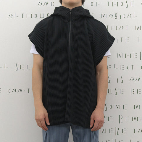 Homme Plissé Issey Miyake Monthly Colors August Zip Jacket Black