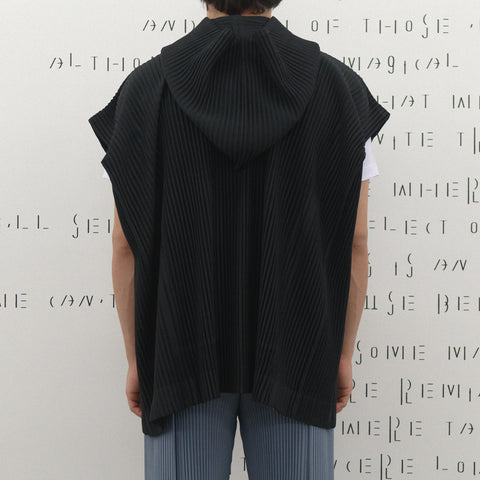 Homme Plissé Issey Miyake Monthly Colors August Zip Jacket Black