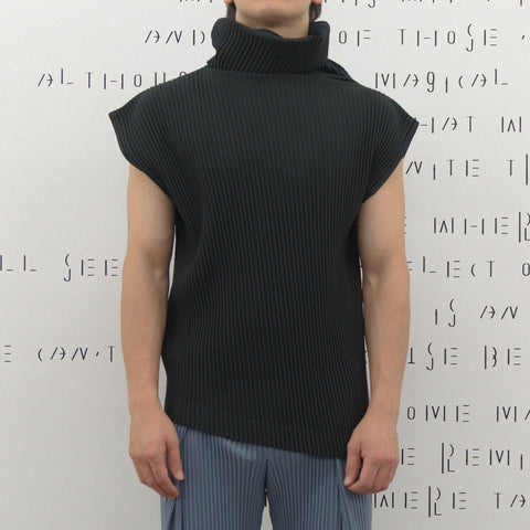 Homme Plissé Issey Miyake Angular Stone T-Shirt Black