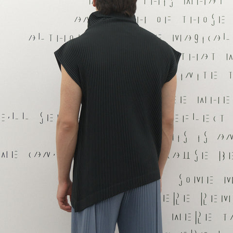 Homme Plissé Issey Miyake Angular Stone T-Shirt Black