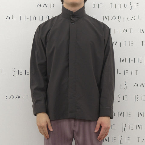 Homme Plissé Issey Miyake Padded Rim Shirt Brown