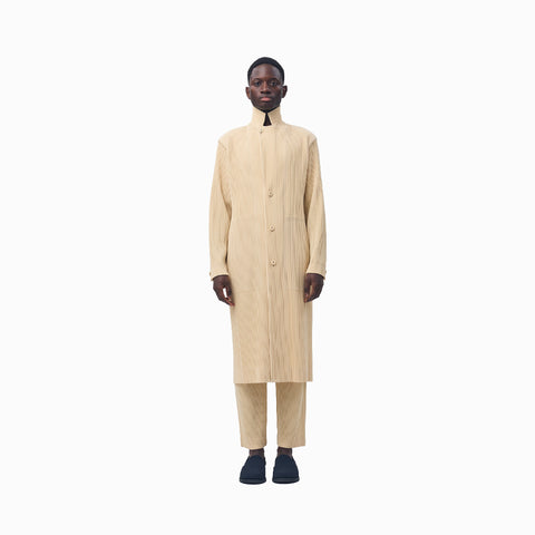 Homme Plissé Issey Miyake Tailored Pleats 2 Jacket Mudstone Grey
