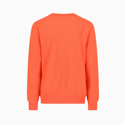 Comme des Garçons SHIRT Oversized Knit Sweater Orange