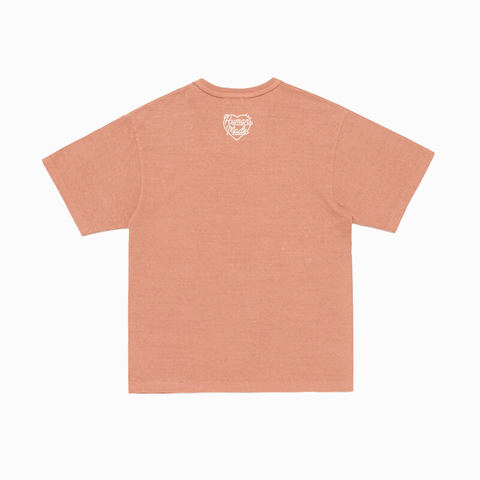 Human Made Color T-Shirt Heart Motif Pink