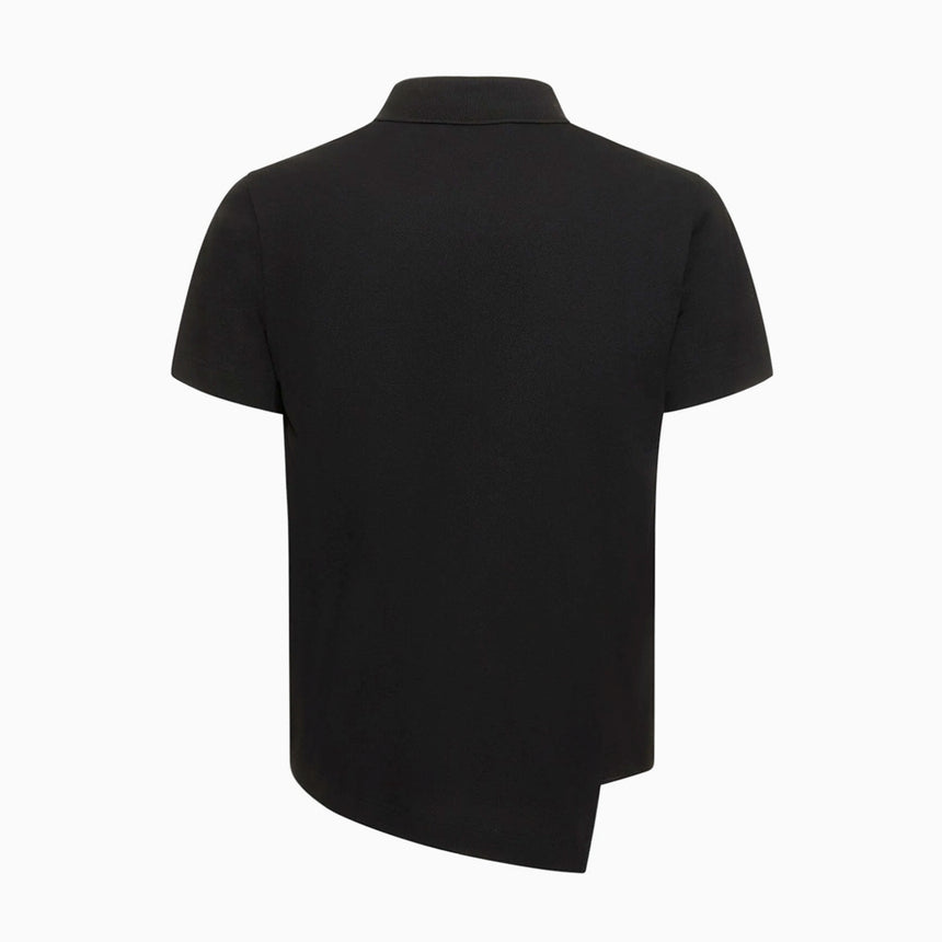 Comme des Garçons SHIRT x Lacoste Cotton Polo T-Shirt Black