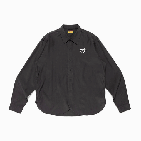 Human Made Rayon Shirt Black