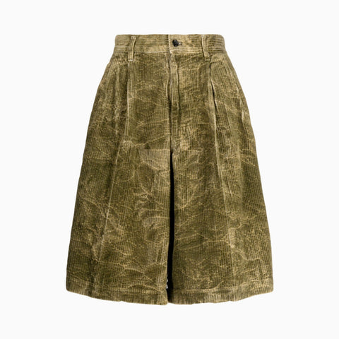 Comme des Garçons SHIRT Corduroy Woven Shorts Khaki