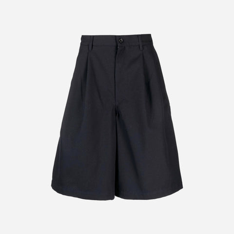 Comme des Garçons SHIRT Pleated Shorts Navy