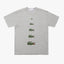 Comme des Garçons SHIRT x Lacoste Printed T-Shirt Grey