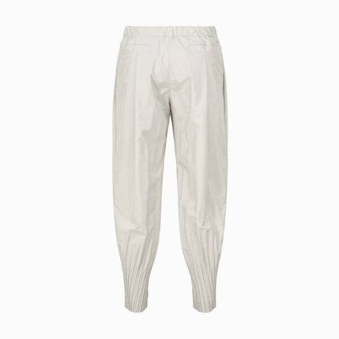 Homme Plissé Issey Miyake Pleats Cascade Pants Light Gray