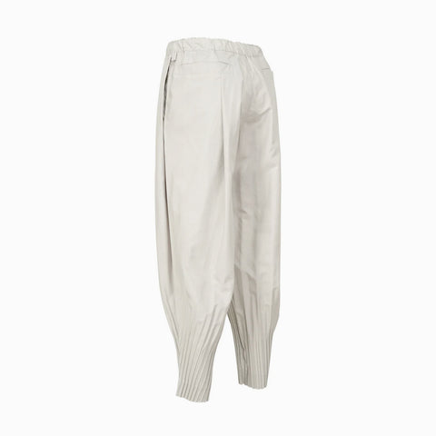 Homme Plissé Issey Miyake Pleats Cascade Pants Light Gray