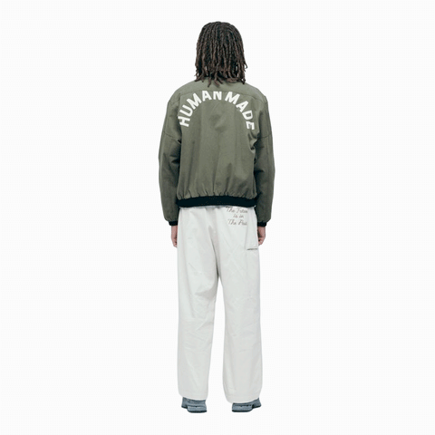 Human Made Wide Chino Pants White
