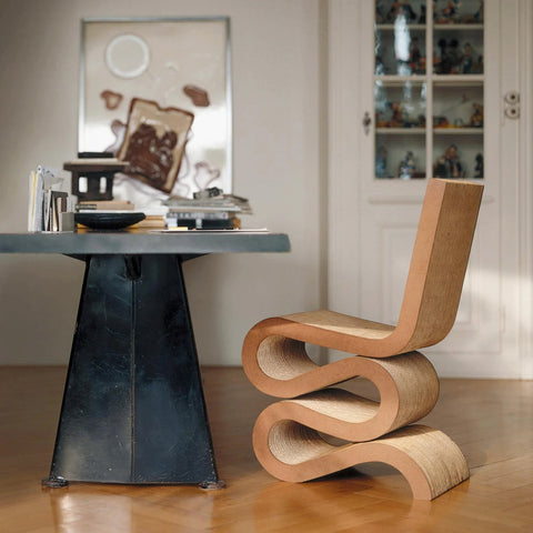 Mozaik Vitra Wiggle Side Chair