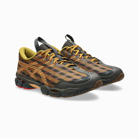 ASICS by Kiko Kostadinov Studio US8-S GEL-SJ33 Black Coffee / Orange Lily