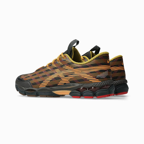 ASICS by Kiko Kostadinov Studio US8-S GEL-SJ33 Black Coffee / Orange Lily