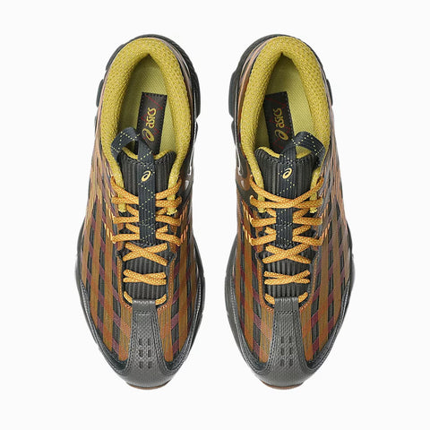 ASICS by Kiko Kostadinov Studio US8-S GEL-SJ33 Black Coffee / Orange Lily