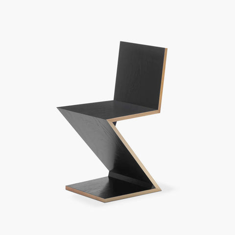 Mozaik Cassina Zig Zag Chair Black