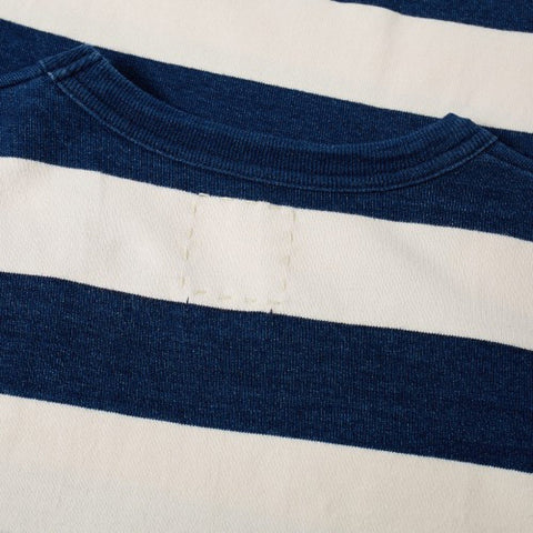 Visvim Wide Border Tee Indigo