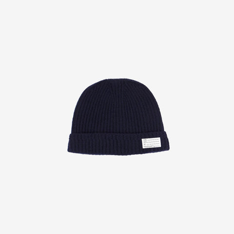 Visvim Knit Beanie Wool Navy