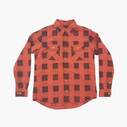 Visvim ELK Flannel PT Check Red