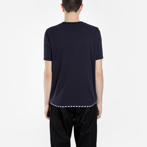 Visvim Sublig Tee S/S Border Navy