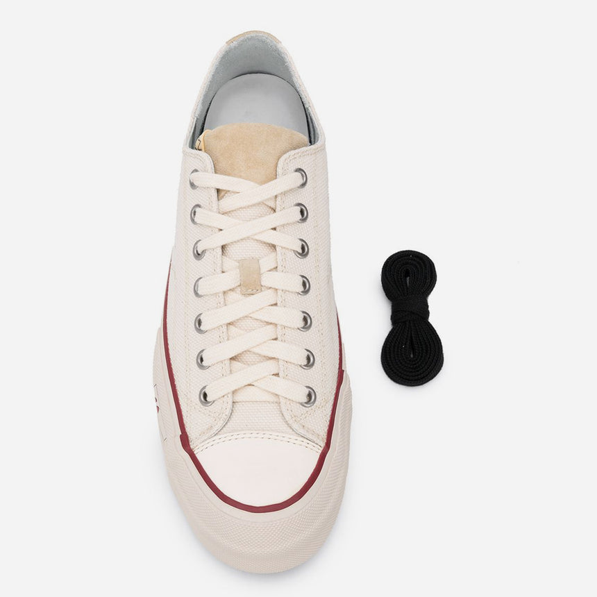 Visvim Skagway Lo Canvas Patten Ivory