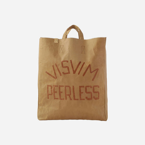 Visvim Trader Bag L (FR L / Washi) Beige