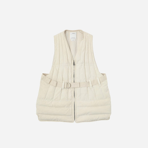 Visvim Solas Down Vest Off White