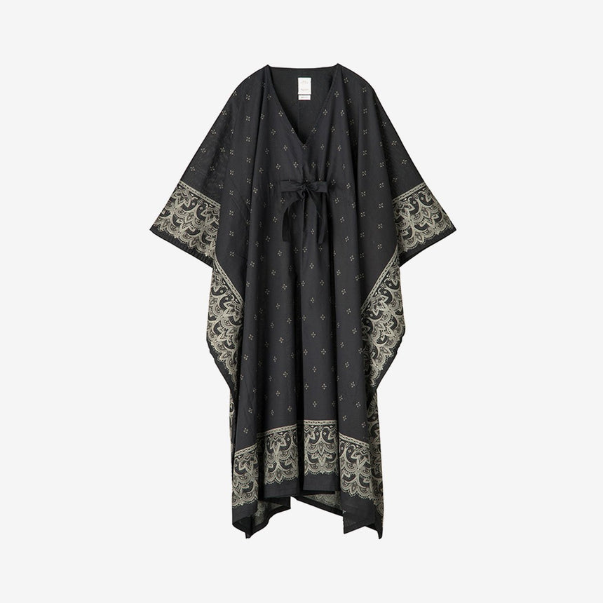 Visvim Kaftan Dress Bandana Black