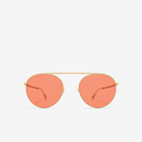 Mykita Studio 5.1 POW8 Glossy Gold Ultrared Solid