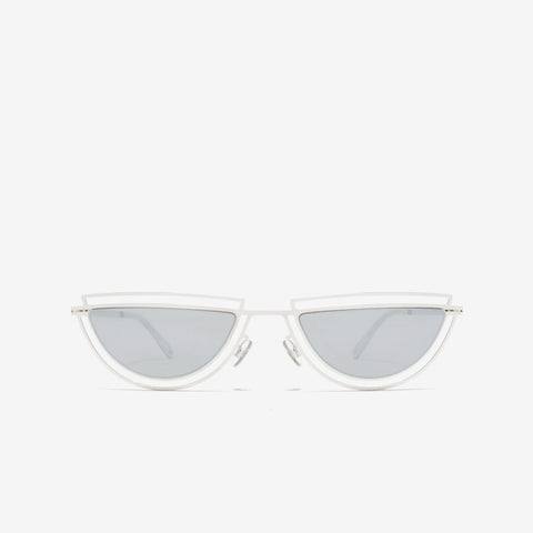 Mykita x Damir Doma Monogram Shiny Silver / Silver Flash