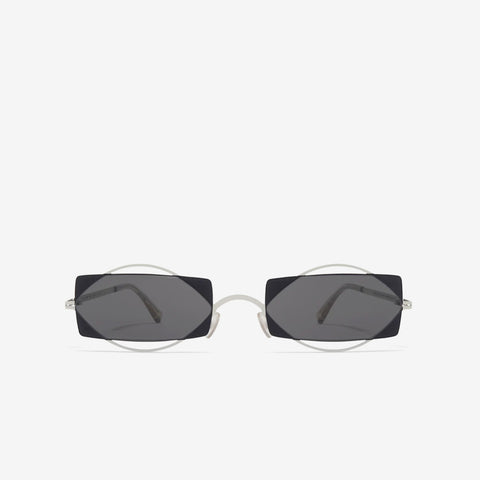 Mykita x Damir Doma Charlotte Antique White Black Darkgrey Solid