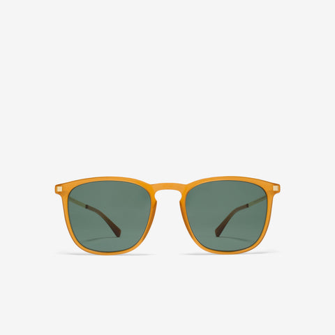 Mykita Atka C23-Dark Amber Glossy Gold Darkgreen Solid