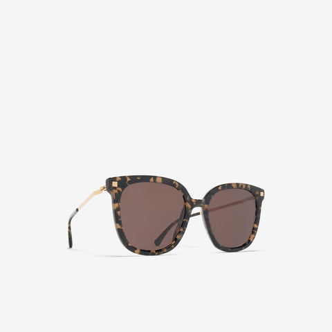 Mykita Viska C22 Antigua Champagne Gold Brown Solid