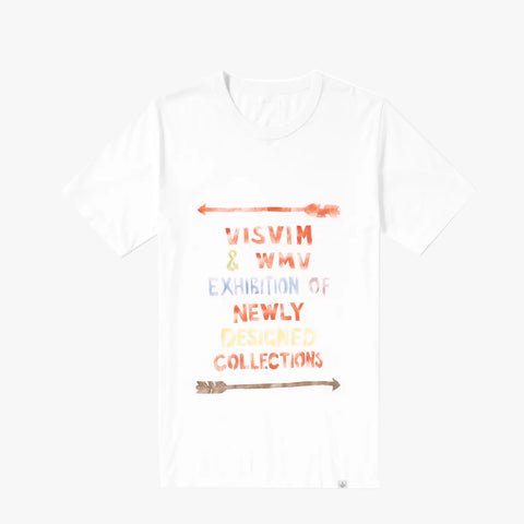 Visvim VNTG Stencil Tee S/S Exhibition White