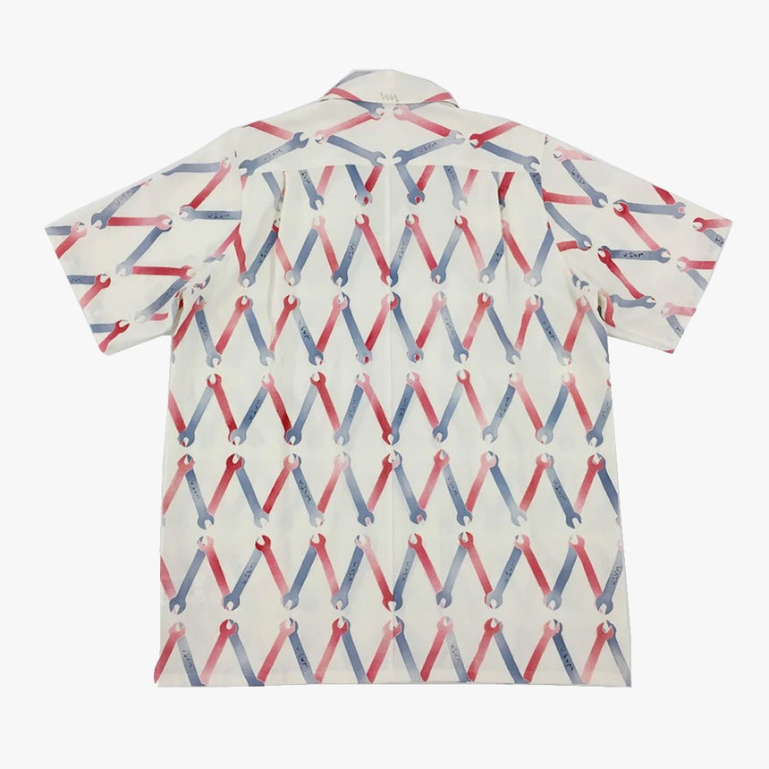 Visvim Free Edge Shirt S/S Spanner White