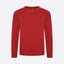 Raf Simons Hammer Sleeve Wool Sweater Red